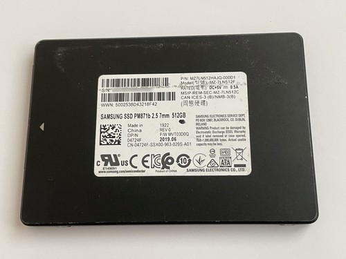 Samsung 512gb ssd pm871b 7mm - 512gb,
